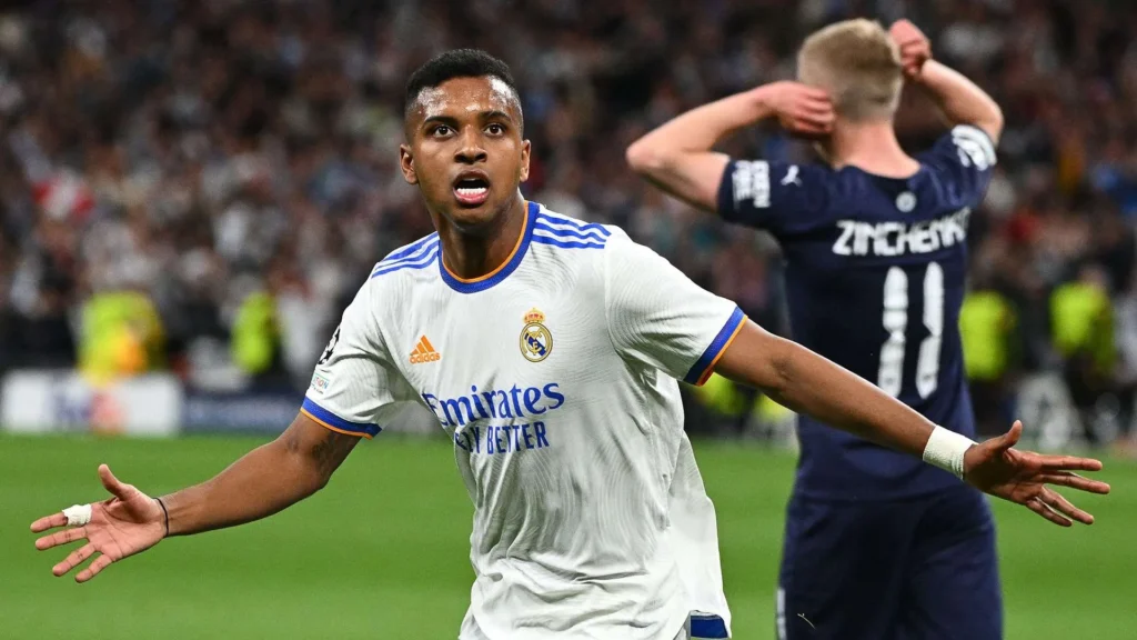 The Miracle of Madrid: Rodrygo’s 90th-Minute Heroics Against Manchester City (2021/22 UCL Semifinal)