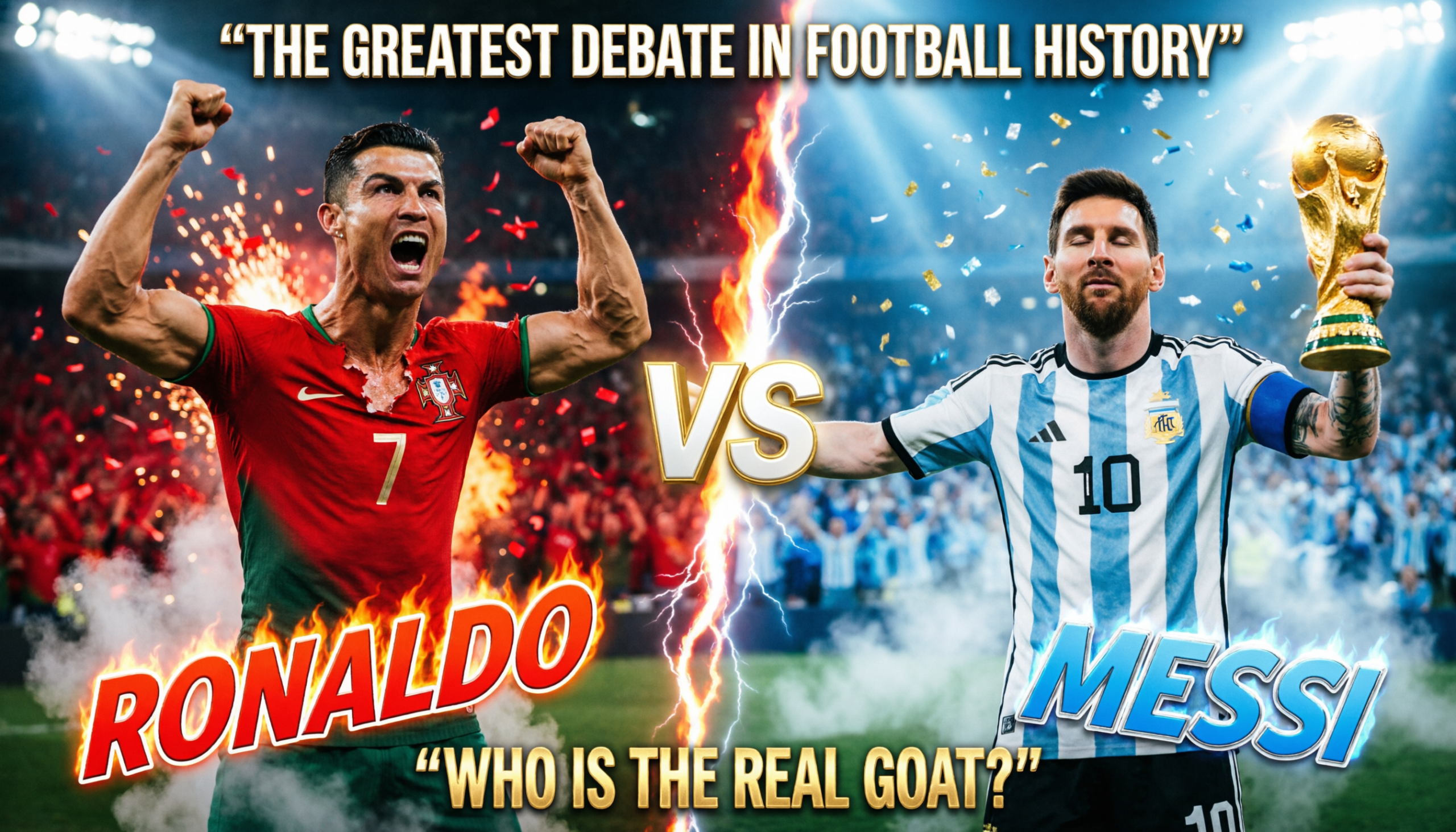 Ronaldo vs Messi GOAT Debate: Who Truly Owns It?